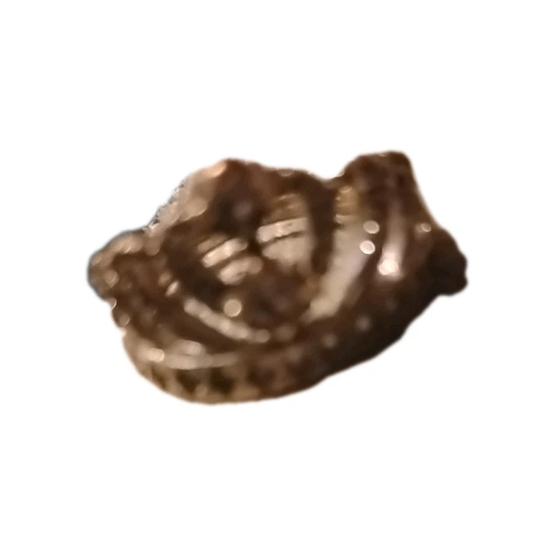 9码女士黄金钻石皇冠戒指 — 第 4/4 张图片