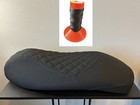 Vespa GTS GTV 125 300 310 Sitzbank schwarze Naht handgefertigt von pezzo-unico
