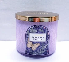 Goose Creek LAVENDER VANILLA Large 3-Wick Scented Candle, 14.5 oz
