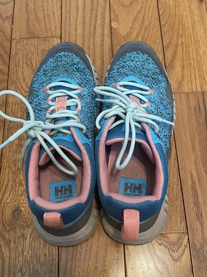 Mujer Helly Hansen Vanir Hegira HT 10 Senderismo Trail Running Tenis Azul Talla 9 Foto 4 de 4