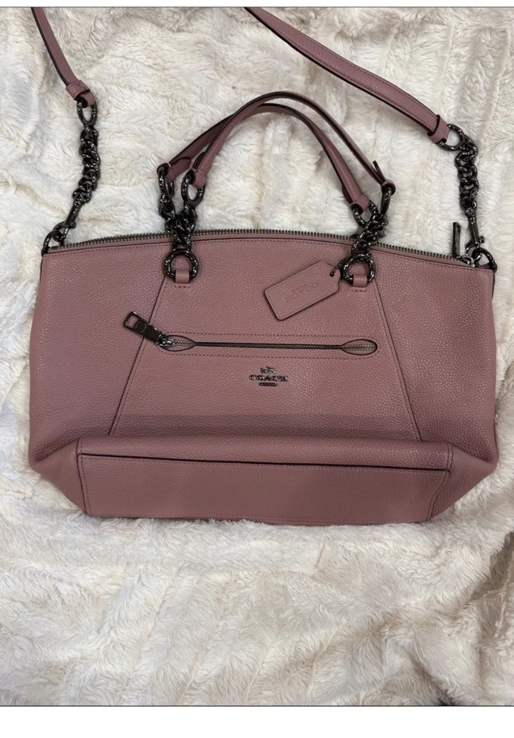 Coach Pink Satchel Bags & Handbags for Women for sale | eBay