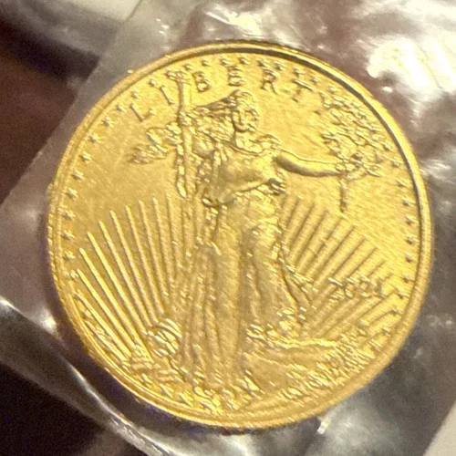 2021 $5 Gold Eagle Type 2 First Year Of Issue! BU Gem!