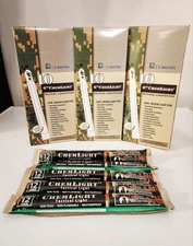 LC Industries ChemLight 6 inch Green Box of 10 Military Grade Glow Sticks