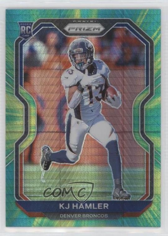 2020 Panini Prizm Rookie Hyper Prizm 43/175 KJ Hamler #315 Rookie RC 1l6o