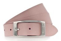 Tamaris Leather Belt W120 GüRtel Pale Pink Rosa Neu