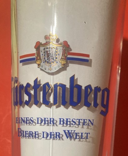 FURSTENBERG BEER GLASS SOHM .5 LITROS TAZA PIEDRA UNA DE LAS MEJORES CERVEZAS DEL MUNDO - Imagen 6 de 7