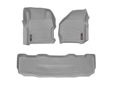 Weathertech Floorliner For 1999-2007 Ford Super Duty - 1st 2nd Row Grey