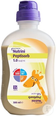 Sondennahrung - Nutricia Nutrini Peptisorb - 500ml - 12 Stück