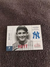 2001 Upper Deck Legends Of New York Waite Hoyt New York Yankees Card #121