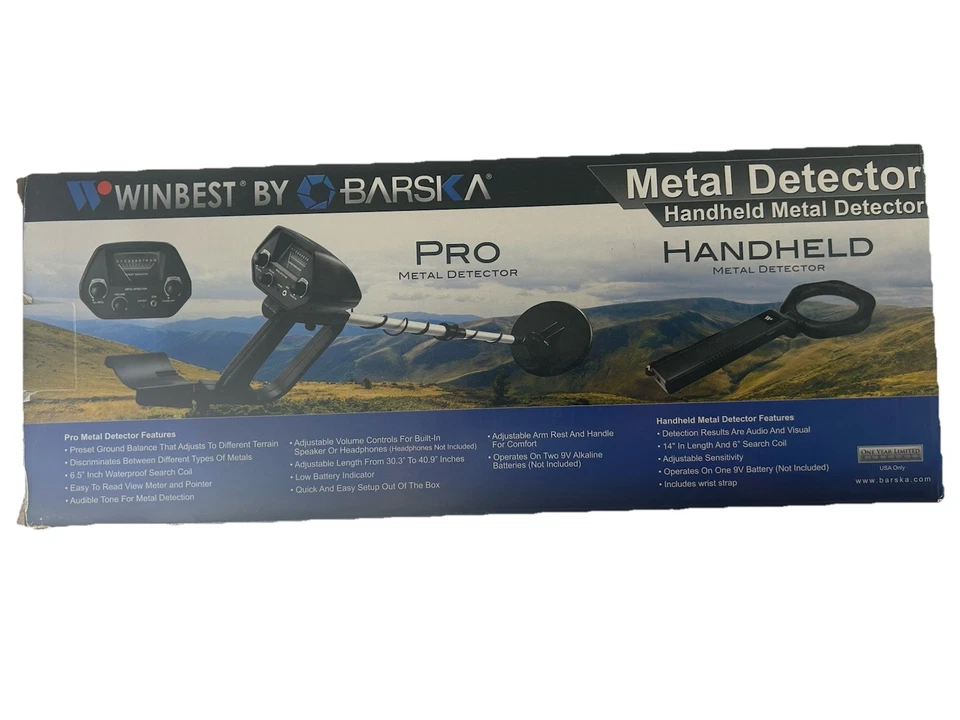 Winbest pro Metal Detector By Barska With Handheld Metal Detector - Image 3 of 4