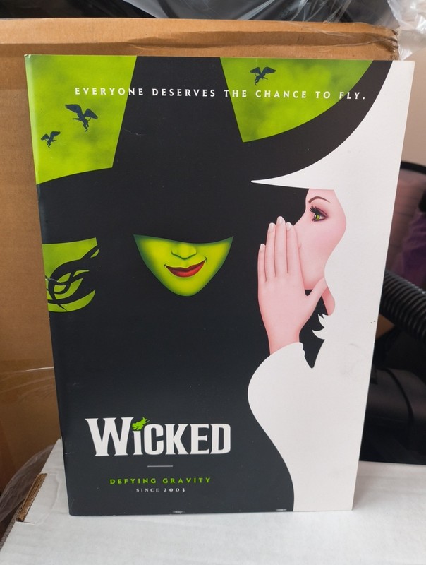 Wicked Broadway Program