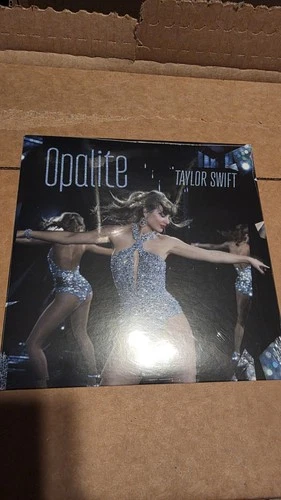 Taylor Swift Life Of A Showgirl Opalite 7" Vinyl Single Blue Pearlescent IN HAND