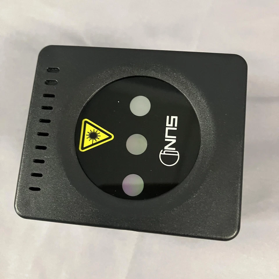 SUNID RGB Laser Light Projector Sound Activated DJ Stage Party Lighting Cube - Image 4 of 4