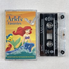 The Little Mermaid: Ariel's Favorites Audio Cassette, 1997 Walt Disney Good