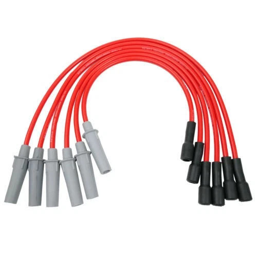 8MM Spark Plug Wires YE For Dodge Grand Caravan 2001-07 3.3L V6 2009-10 3.8L V6 Foto 2 de 4