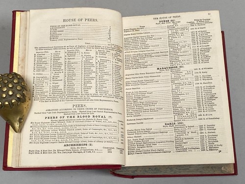 KELLY'S HANDBOOK to the TITLED, LANDED & OFFICIAL CLASSES 1896. British gentry - Picture 19 of 24