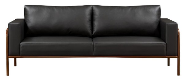 Sofa 3 Sitzer Luxus MöBel Sofagarnitur Couch Sofa Polster Wohnzimmer Holz Neu-image
