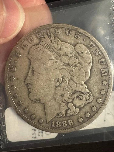 1888-S VG/FINE MORGAN Dollar, Lower Mintage 657K