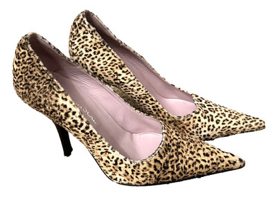Teatro Alla Scala Milano Leopard Print Stiletto Shoes Size 8