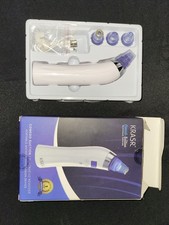 KRASR Comedo Suction Blackhead Remover Microdermabrasion White Multiple Heads