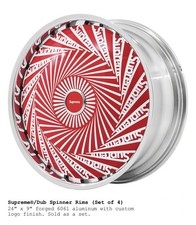 Supreme Dub Spinner Rims Wheels Supreme Dub Spinner Rims Wheels