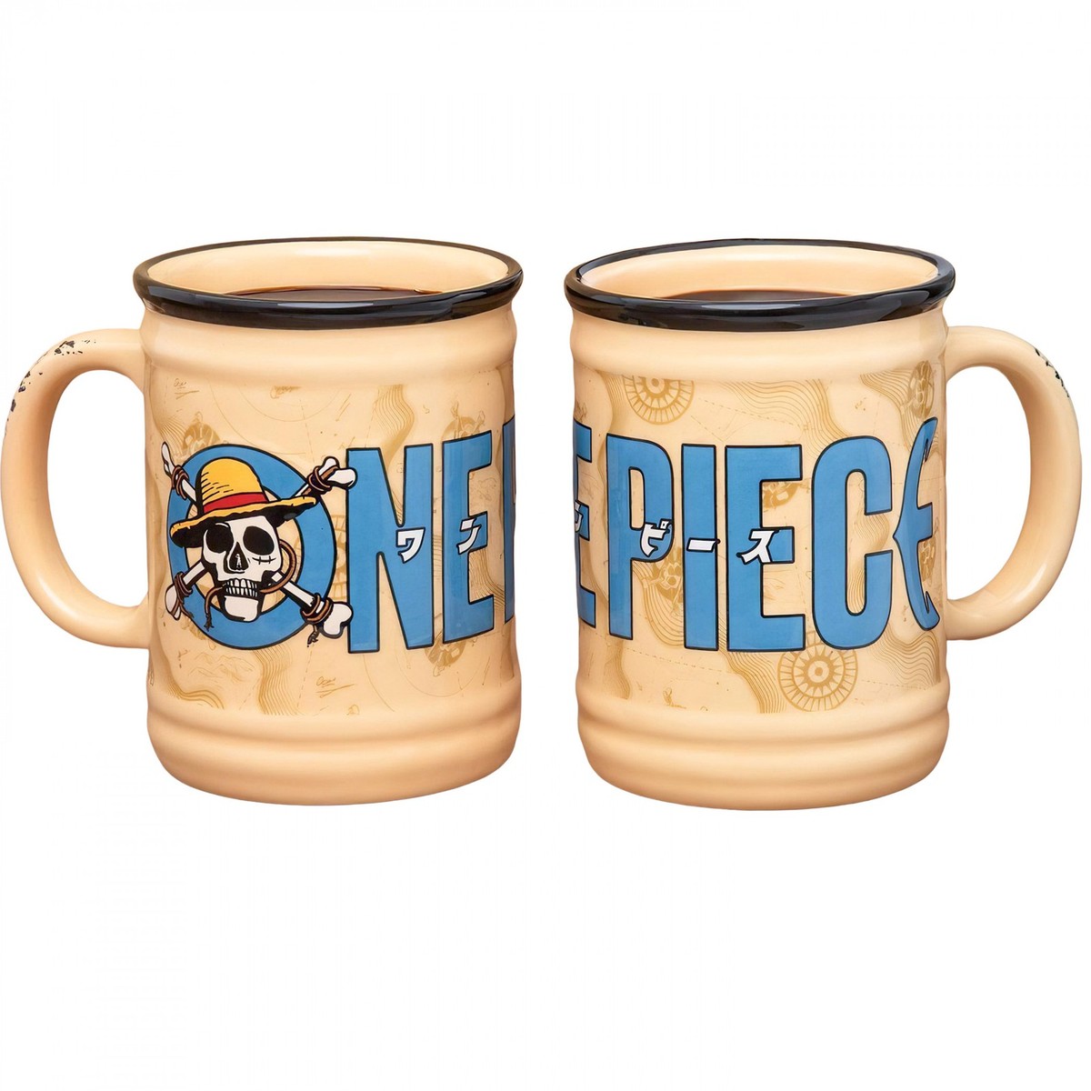 One Piece Logo 11oz Sculpted Ceramic Mug Multi-Color | eBay