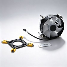 RGB CPU Cooler Fan with 90mm Silent Fan, Rainbow RGB, for LGA 115X/1200/1366