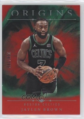 2024-25 Panini Origins Red 286/299 Jaylen Brown #55 16wc