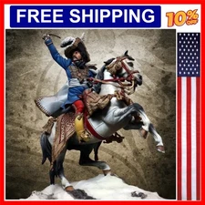 1/18 Resin model kits figure colorless and self-assembled