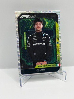 2025 Topps Turbo Attax F1 Kimi Antonelli #SK4 Shakedown Exclusive RC Mercedes F1