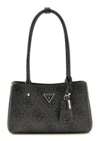 Guess Meridian Ii Shoulder Satchel Bag Schultertasche Tasche Coal Logo Neu