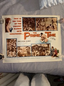 1960 The Prime Time Original Movie Poster Herschell Gordon Lewis Karen Black