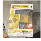 Funko Pop! Games Cuphead King Dice #313 E3 2018 Exclusive Vinyl Figure Gold