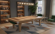 8ft Alliance 'Mascott' Snooker / Pool Dining Table 