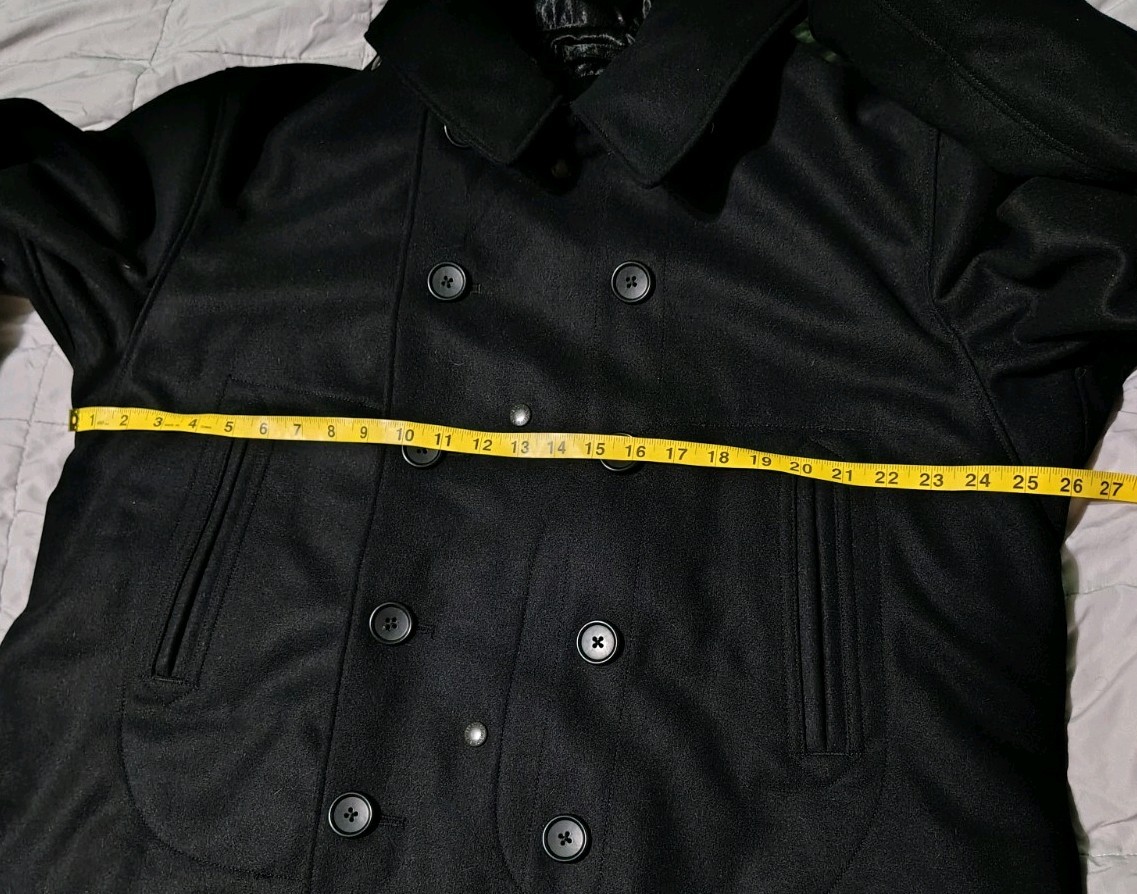 Engineered Garments Fireman Jacket Black 24oz Woo… - image 17
