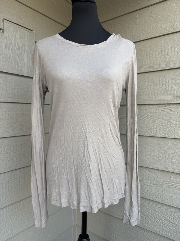 Patrzia Pepe GLOSSY Gold Shirt Size Small Retail $78 COSTUME, HALLOWEEN & MORE