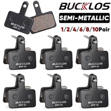 Brake Pad MTB Hydraulic Brake Semi-Metallic Disc Pad for SHIMANO MT200 B01S B05S