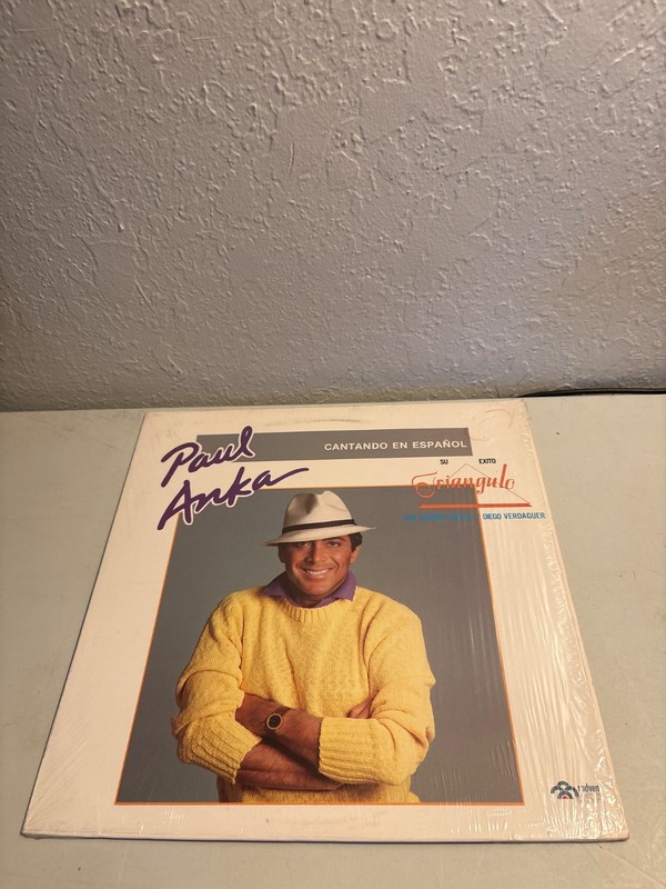 PAUL ANKA - CANTANDO EN ESPANOL (1986 VINYL LP) RODVEN AMF-8029 - SPANISH ALBUM 