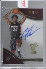 2015-16 Panini Select Rookie Signatures 170/199 Justise Winslow #RS-JW Auto 7fz