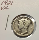 1921 VG Mercury Dime
