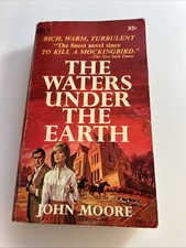 THE WATERS UNDER THE EARTH by John Moore Dell Books 1967 Mass  PB 2908