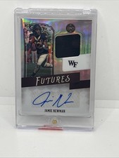 2021 Panini Legacy Football Futures /399 Jamie Newman RC #FP-JN Patch Auto Card