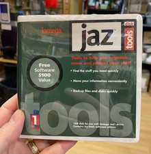 iomega Jaz 1GB Tools Software Utilities Disk - BRAND NEW Sealed