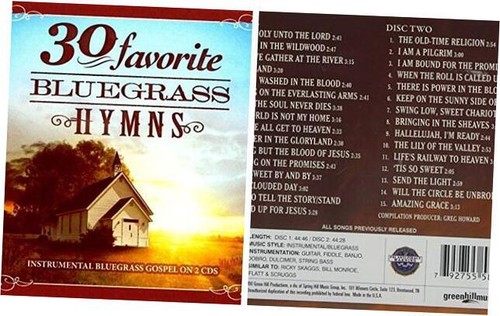 30 Favorite Bluegrass Hymns: Instrumental Bluegrass Gospel Favorites ...