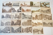 Ashby De La Zouche Leicester Woodville Tram Bus Postcard x24