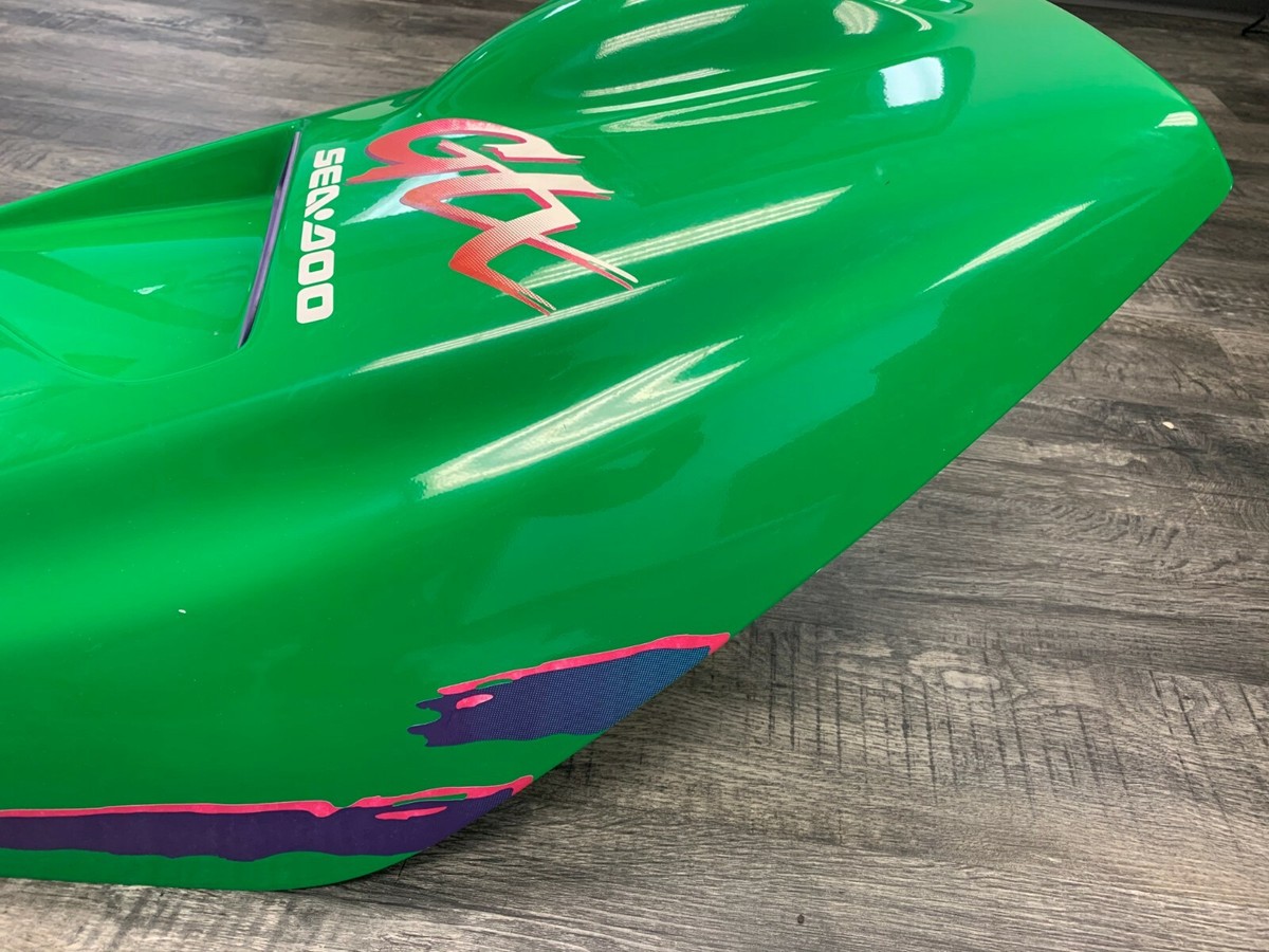 s様 専用 Sea Doo 1994 GTX OEM Front Storage Cover Hood Lid Green | eBay