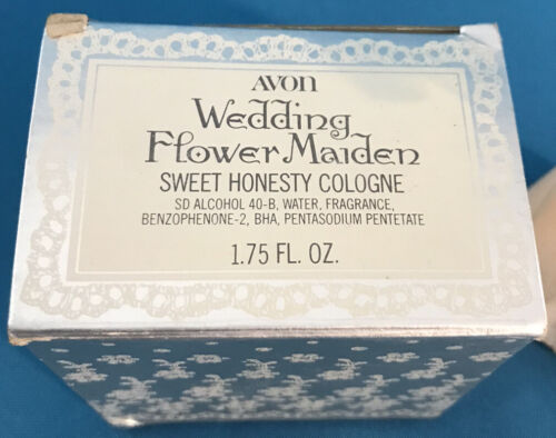 Vintage Avon-Wedding Flower Maiden-Sweet Honesty Cologne-1.75oz. New Read Below - Picture 5 of 6
