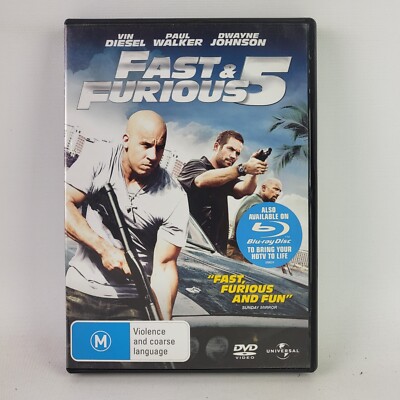 Fast & Furious 5 (DVD, 2011)