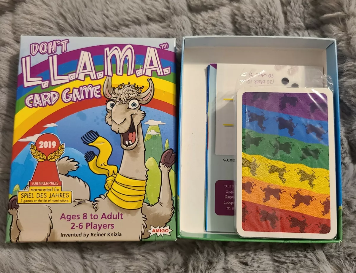 AMIGO Don't LLAMA Llama-Themed Family Card Game, Nominated for The Spiel  Des Jahres (Game of The Year)