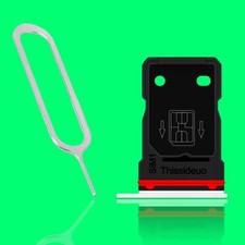 Superior Quality Single SIM Card Tray Holder w/ SIM Pin for OnePlus 8 Pro Phones